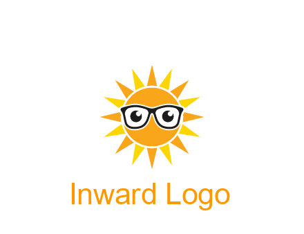 sun wearing glasses