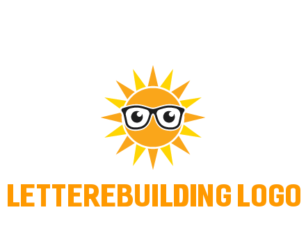 sun wearing glasses