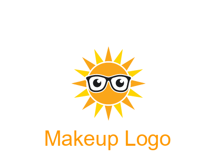 sun wearing glasses