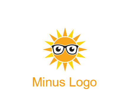 sun wearing glasses