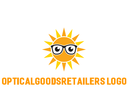 sun wearing glasses