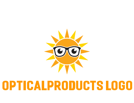 sun wearing glasses