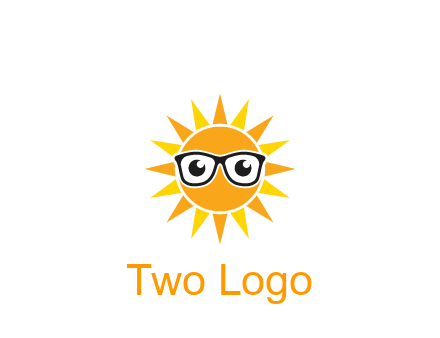 sun wearing glasses