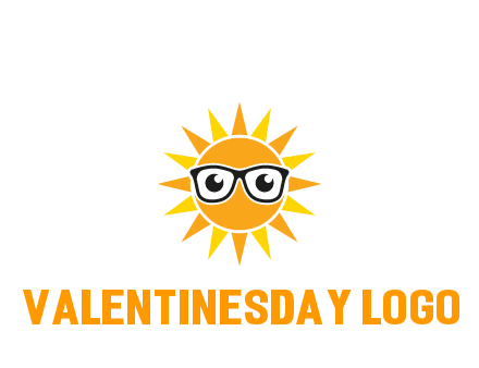 sun wearing glasses
