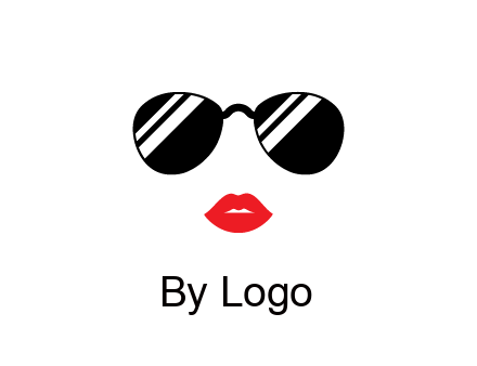 glasses and lips