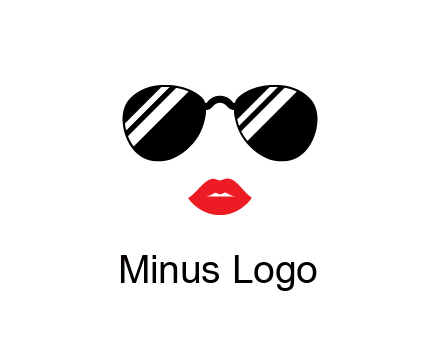 glasses and lips