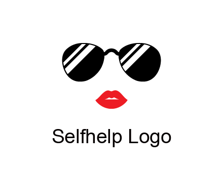 glasses and lips
