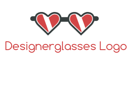 heart shaped glasses