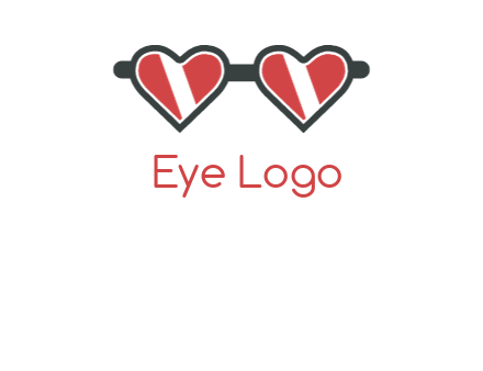 heart shaped glasses