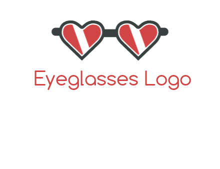 heart shaped glasses