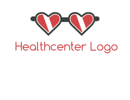 heart shaped glasses