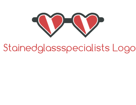 heart shaped glasses