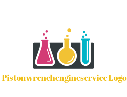 test tubes with bubbles in rack