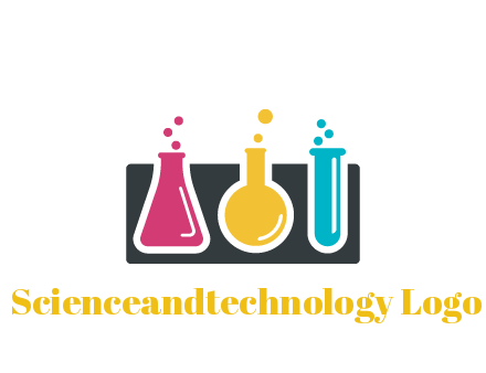 test tubes with bubbles in rack