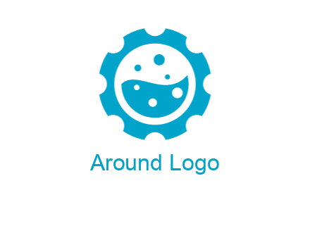water with bubbles in gear