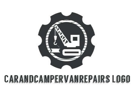 crane in gear