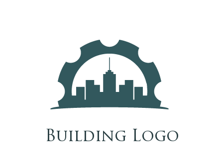 building joined to gear inside