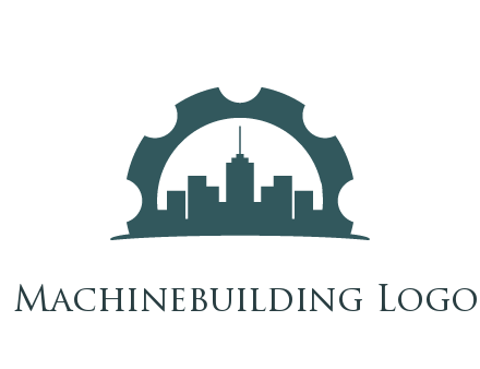 building joined to gear inside