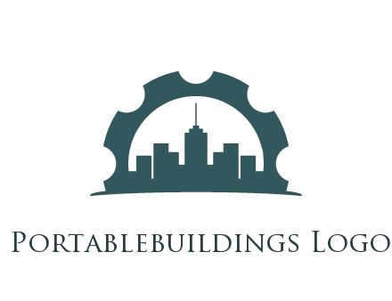 building joined to gear inside