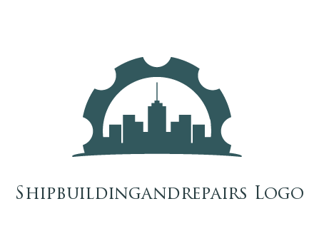 building joined to gear inside