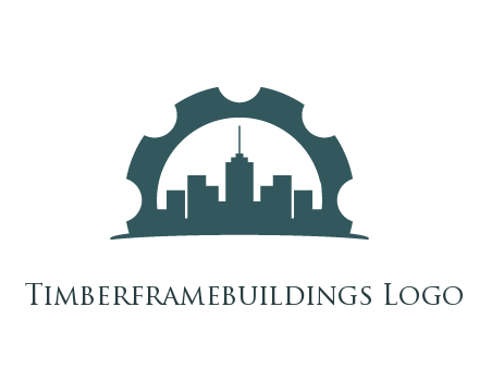 building joined to gear inside