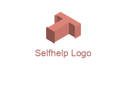 3D letter T
