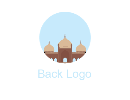 mosque in circle shape