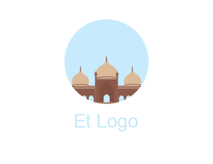 mosque in circle shape