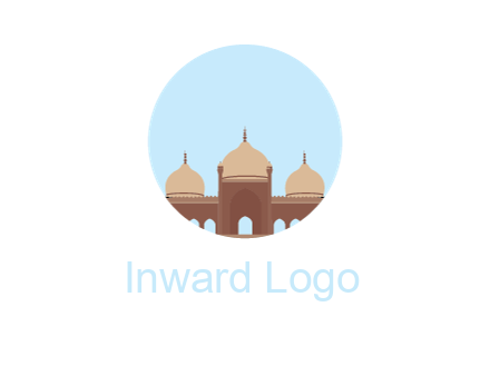 mosque in circle shape