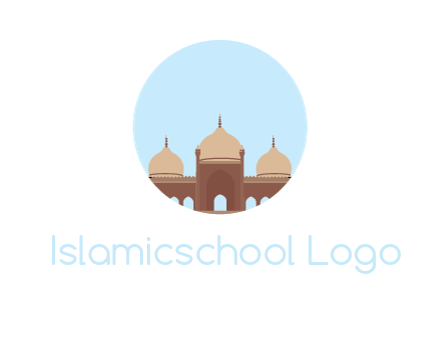 mosque in circle shape
