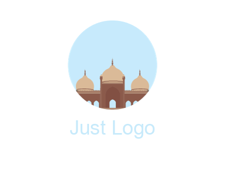 mosque in circle shape