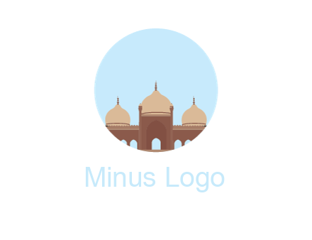 mosque in circle shape