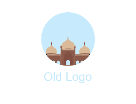 mosque in circle shape