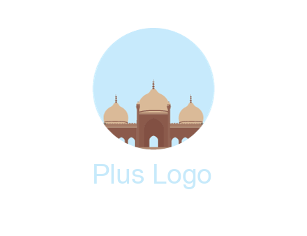 mosque in circle shape