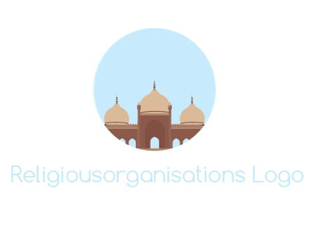 mosque in circle shape