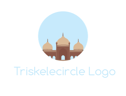 mosque in circle shape