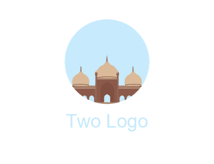 mosque in circle shape