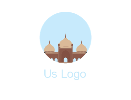 mosque in circle shape