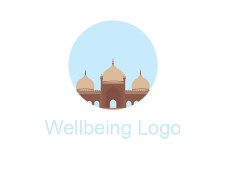 mosque in circle shape