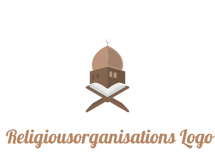 mosque behind Quran