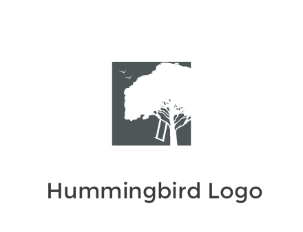negative spacing tree in square