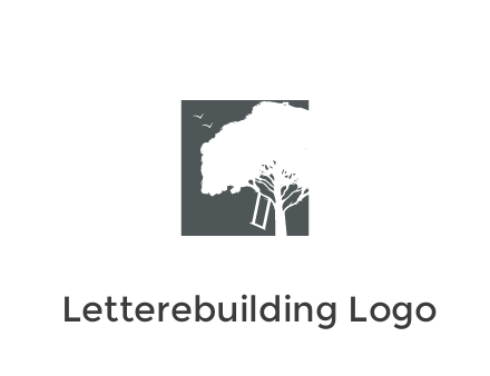 negative spacing tree in square