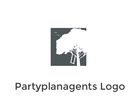 negative spacing tree in square