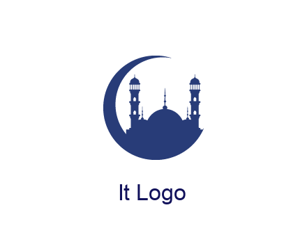 mosque joined with crescent