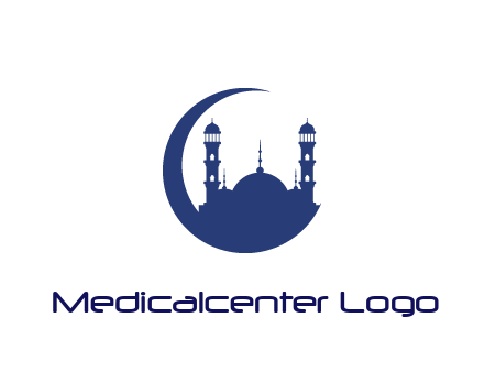 mosque joined with crescent