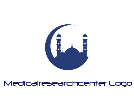 mosque joined with crescent