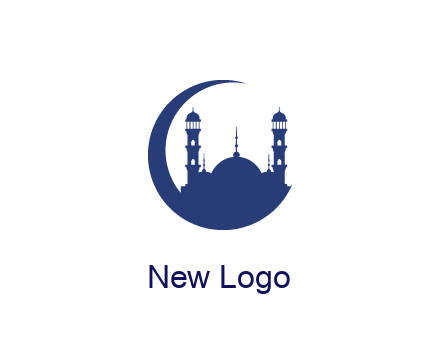 mosque joined with crescent