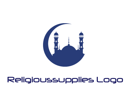 mosque joined with crescent