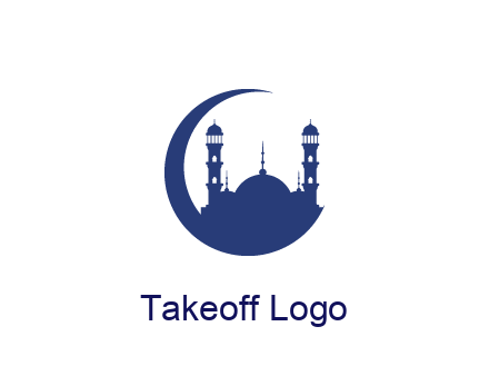 mosque joined with crescent