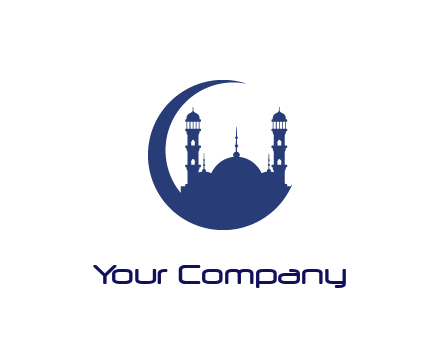 mosque joined with crescent